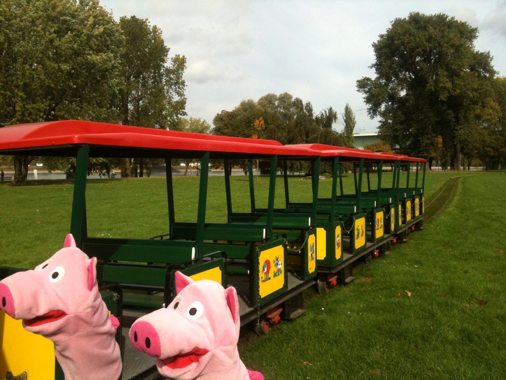 "Da sitzt ja kein Schwein drin!"