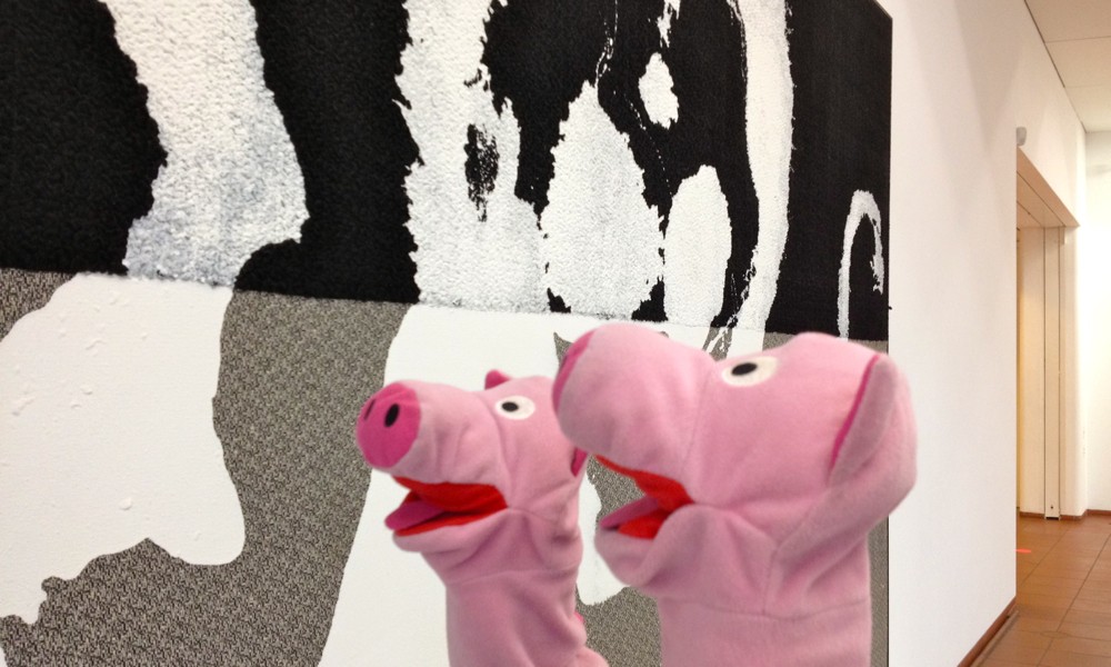 Dann doch lieber Flecken auf dem Teppich. 