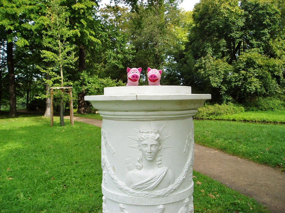 Alle intellektuellen Anstrengungen sind im Park von Wörlitz vergessen.